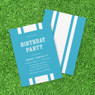 Editierbare Farbvielfalt jedes Alters Geburtstagsp Einladung