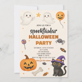 Editierbare Halloween-Maskenball-Einladung Einladung