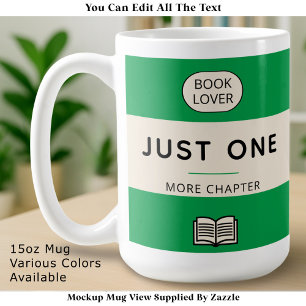 Editierbare klassische Retro-Paperback-Buchcover g Kaffeetasse