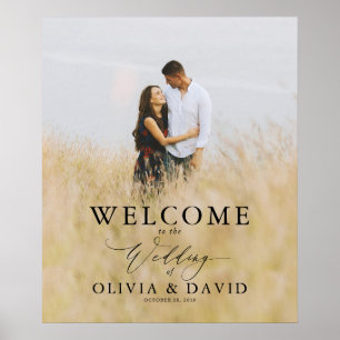 Editierbare Textfarben Modernes Begrüßungs-Begrüßu Poster