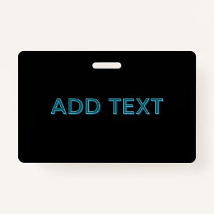 Editierbare, übersichtliche Buchstaben mit Schlags Ausweis