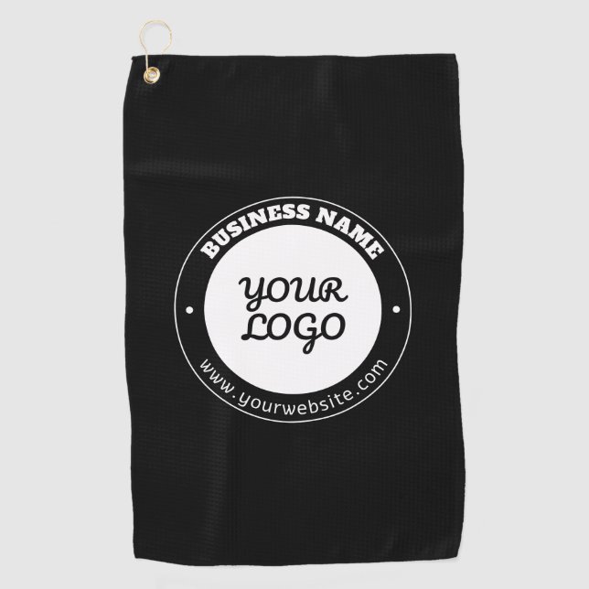 Editierbare Vorlage für Rundschreiben und hochgela Golfhandtuch (Vorderseite)