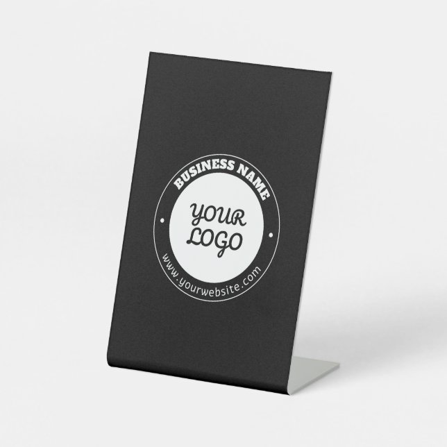 Editierbare Vorlage für Rundschreiben und hochgela Sockelschild (Vorderseite)