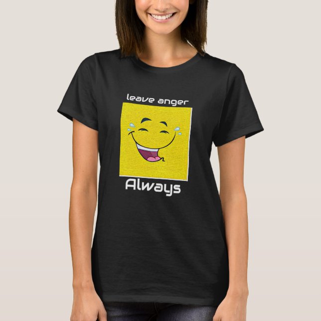 Editierbarer Cartoon Expression V19 T - Shirt (Vorderseite)