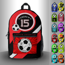 Editierbarer Fußball Moderne Rote Meilenstein