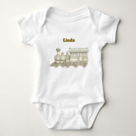Editierbarer neutraler Babys Body Baby Strampler