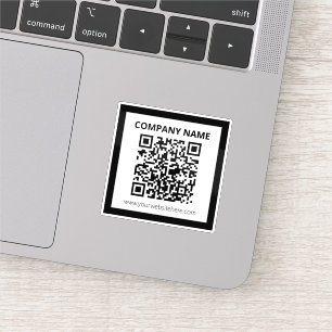 Editierbarer QR-Code und einfaches, benutzerdefini Aufkleber