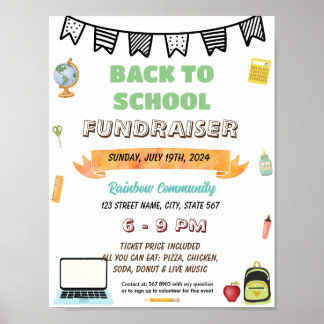 Editierbarer Tutorials Flyer Poster