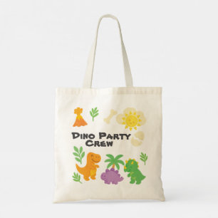 Editierbarer Wachsmalstift-Stil – Dinosaurier Roar Tragetasche