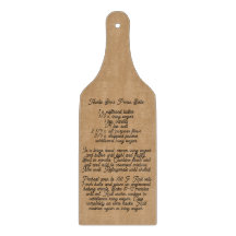 Editierbares altmodisches Familienrezept