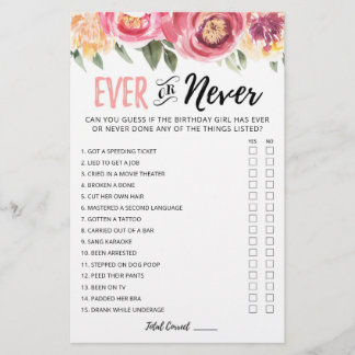 Editierbares Geburtstagsspiel