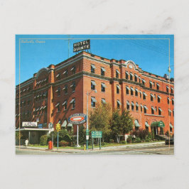 Editierbares Kanada Vintages Foto der 1970er Jahre Postkarte