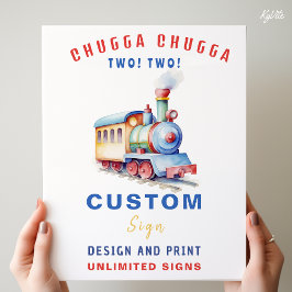 Editierbares Thema "Geburtstag" Benutzerdefinierte Poster