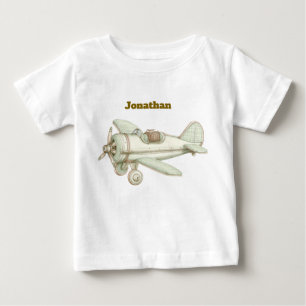 Editierbares Vintage-Neutrales-Baby-T-Shirt Baby T-shirt