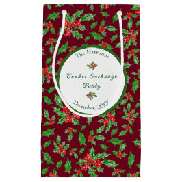 Editierbares WeihnachtskochtParty Frohe Weihnachte Kleine Geschenktüte