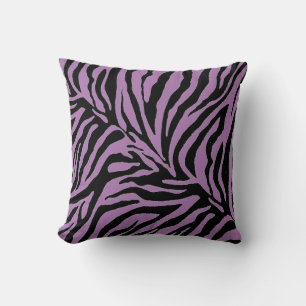Editierdesign - Ändern Sie die Farbe Zebra-Tierdru Kissen