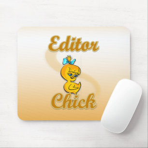 Editor Chick Mousepad