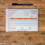 Editor für benutzerdefinierte Liste der Sitter Notizblock<br><div class="desc">Diese Angebote sind für Heimtierbetreuer und Heimtierpfleger konzipiert und eignen sich hervorragend für berufliche und klare Kostenvoranschläge für Ihre Kunden.</div>