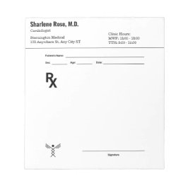 Editor für benutzerdefinierte Verschreibung - Bear Notizblock