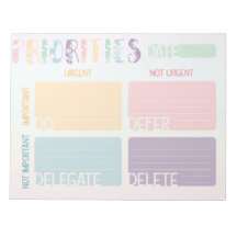 Editor für Eisenhower Matrix-Prioritätsliste