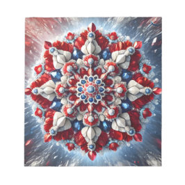 Editor mit norwegischen Farben Modernes Design Notizblock