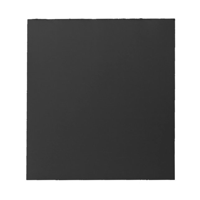 Editor mit schwarzem Hintergrund Notizblock (Vorderseite)
