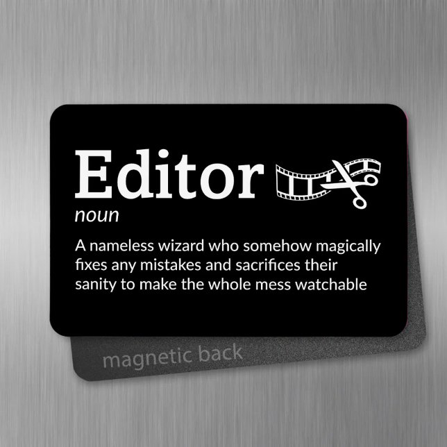 Editordefinition: Crew 4" x 6" Flex Magnet (Von Creator hochgeladen)