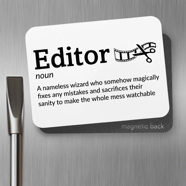 Editordefinition - Movie Magic 3" x 4" Flex Magnet (Von Creator hochgeladen)