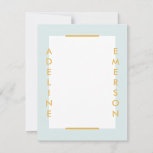 Editorial Modern Typografy Stationery - Minze