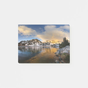 Ediza Lake Sunset - Sierra Nevada Post-it Klebezettel