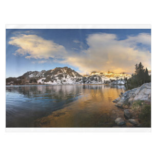 Ediza Lake Sunset - Sierra Nevada Tischdecke