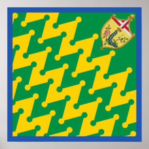 Edle Contrada del Bruco (Raupe) Palio Poster