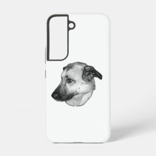 Edle Graustufen, Hundehülle Samsung Galaxy Hülle