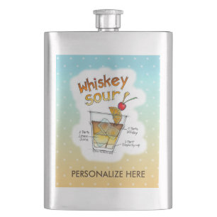 EDLER KOLBEN - WHISKEY SOUR REZEPT COCKTAIL KUNST FLACHMANN