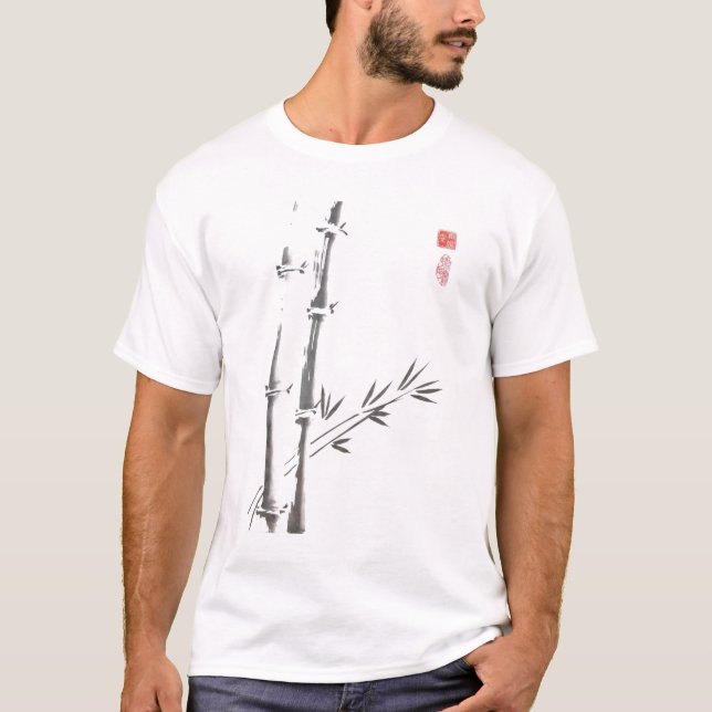 Edles Bambust-shirt T-Shirt (Vorderseite)