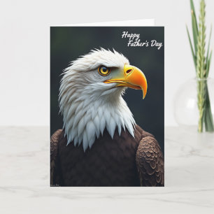 Edles Raptor Väter Tag Karte