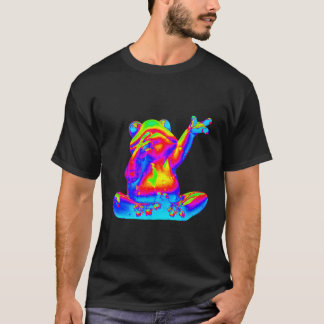Edm Electronic Dance Techno Frog Rave T-Shirt