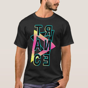 EDM Geometric Trance House Techno Rave Tanzmusik T-Shirt