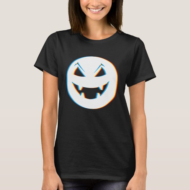 EDM Halloween Rave  Techno Raver Halloween Dragon T-Shirt (Vorderseite)
