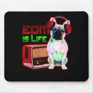 EDM Mops Mousepad