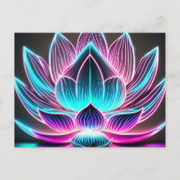 EDM Neon Laser Lights Lotus Blume Erleuchtung