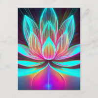 EDM Neon Laser Lights Lotus Blume Erwachen