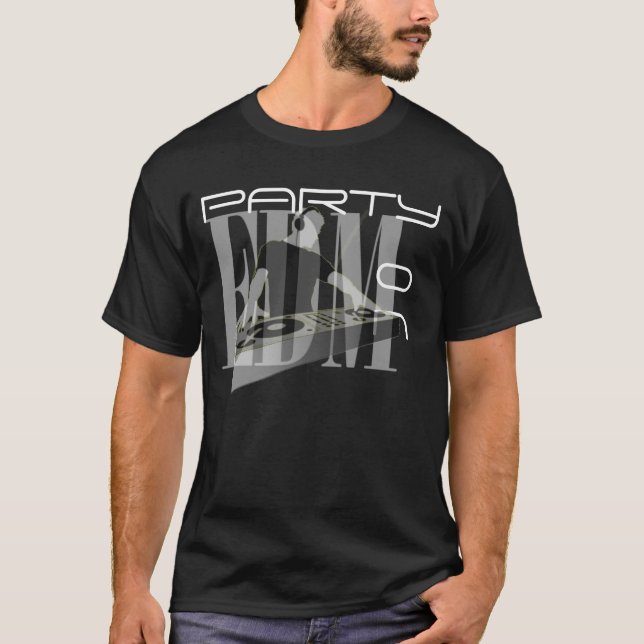 EDM PARTY ON T-Shirt (Vorderseite)