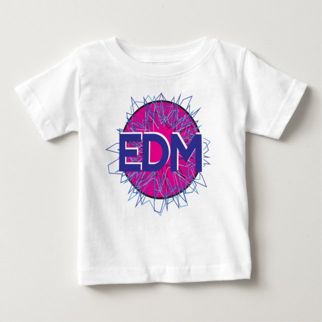 EDM Rave Sleeper Baby T-shirt (Vorderseite)
