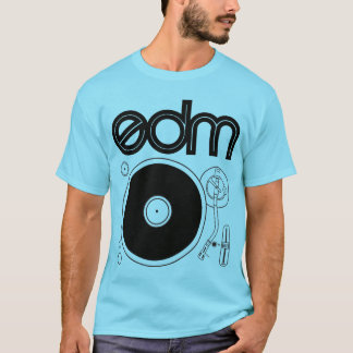EDM Retro Turntable-Shirt T-Shirt