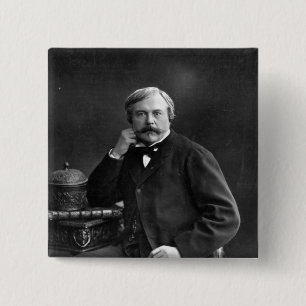 Edmond de Goncourt Button