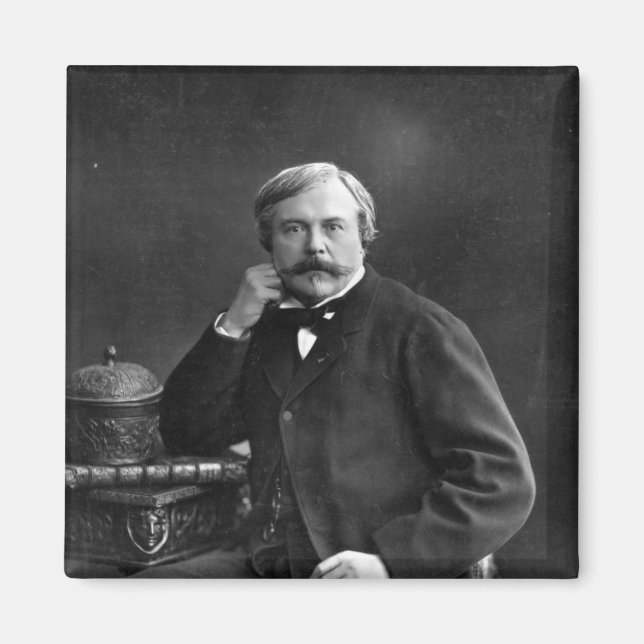 Edmond de Goncourt Magnet (Vorne)
