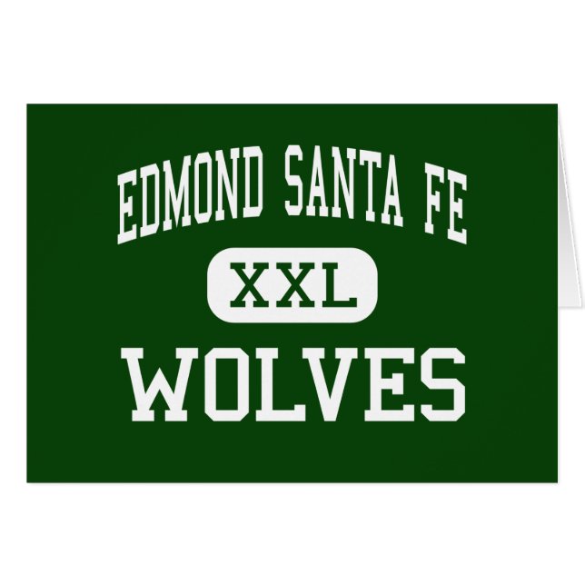 Edmond Santa Fe - Wölfe - hoch - Edmond Oklahoma (Vorderseite (Horizontal))