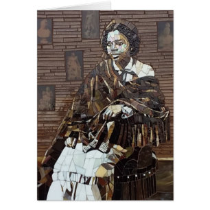 "Edmonia Lewis" Buntglas-Mosaikentwurf