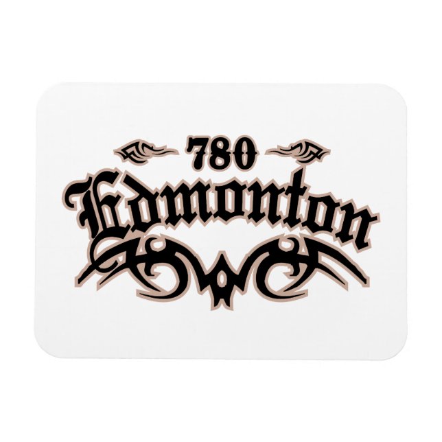 Edmonton 780 magnet (Horizontal)
